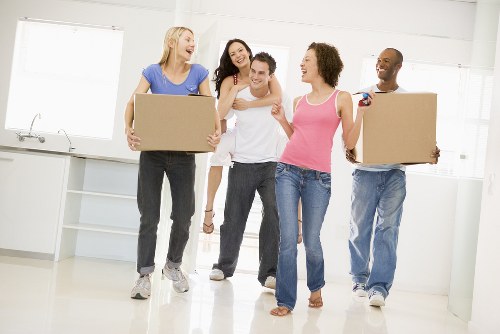 Residential furniture pick-up from a Pentonville flat