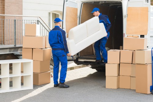 Moving boxes and packing supplies for a Pentonville relocation