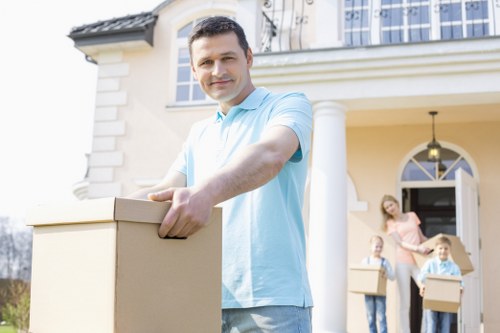 Furniture protection and careful moving during house removals in Pentonville