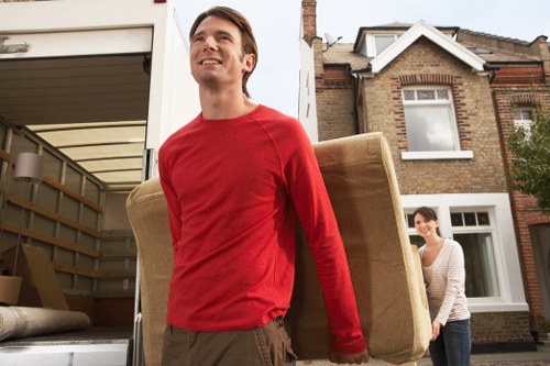 Office furniture collection and disposal service in Pentonville