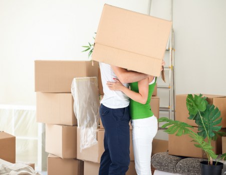 Professional movers assisting with a local Pentonville relocation