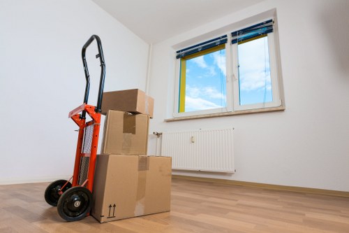 Local removal company handling an office relocation in Pentonville