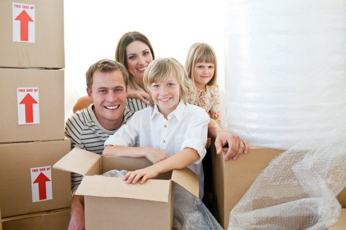 Local moving van prepared for a Pentonville relocation