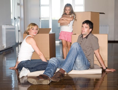 Packed moving van supporting a Pentonville residential relocation